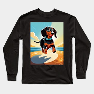 Auntie Says, Woof! Long Sleeve T-Shirt